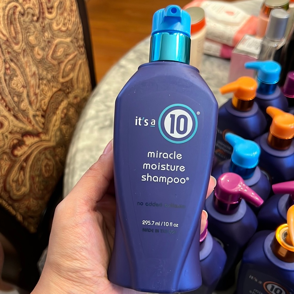 It’s a 10 miracle shampoo